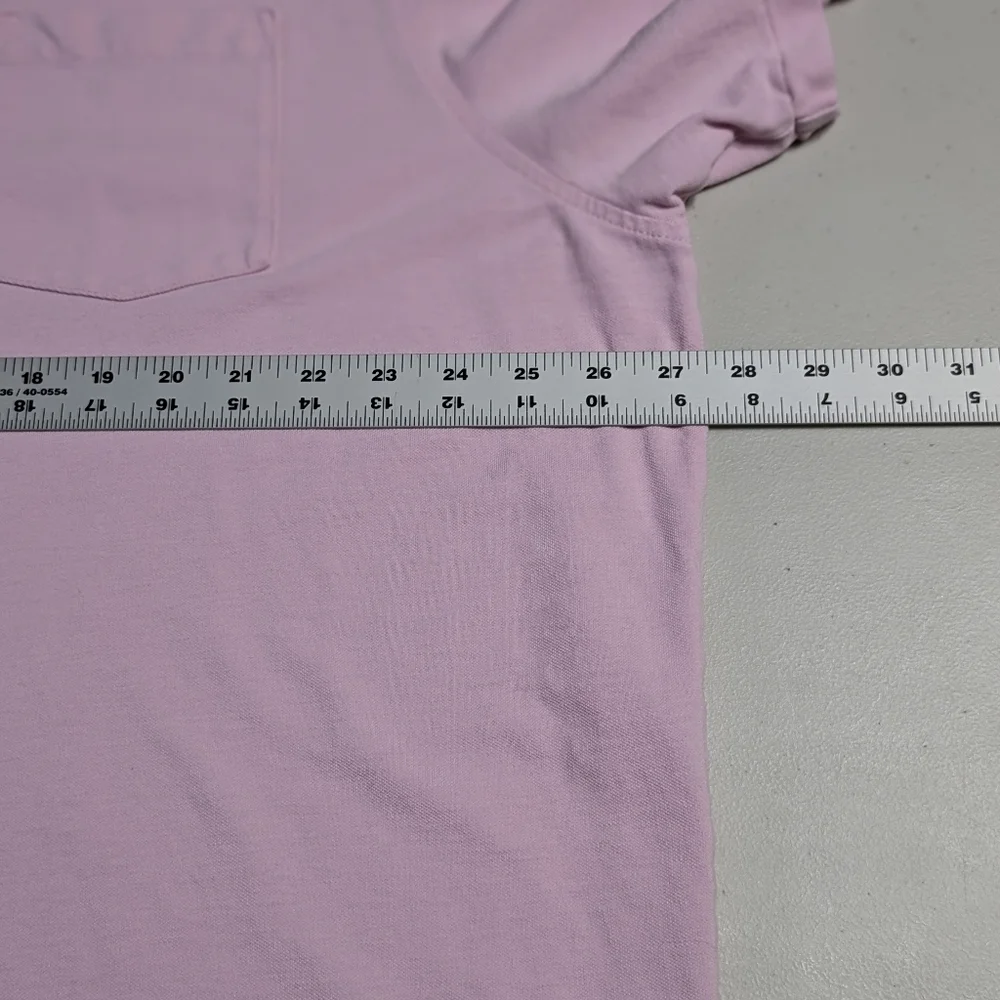 Pink Polo Ralph Lauren short sleeve three button pocket shirt, blue, tall